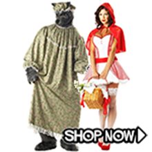 Picture for category Little Red Riding Hood Couple Costumes
