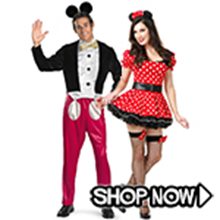 Picture for category Mickey Mouse & Minnie Mouse Couple Costumes