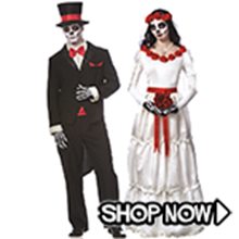 Picture for category Day of the Dead Couple Costumes