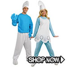 Picture for category The Smurfs Couple Costumes
