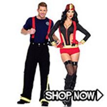 Picture for category Firefighter Couple Costumes