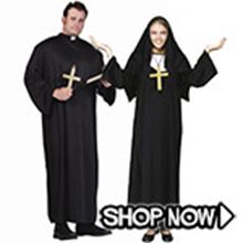 Picture for category Priest and Nun Couple Costumes