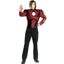 Picture of Iron Man the Movie Muscle Adult Mens Costume