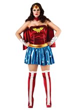 Picture of Wonder Woman Adult Womens Plus Size Costume