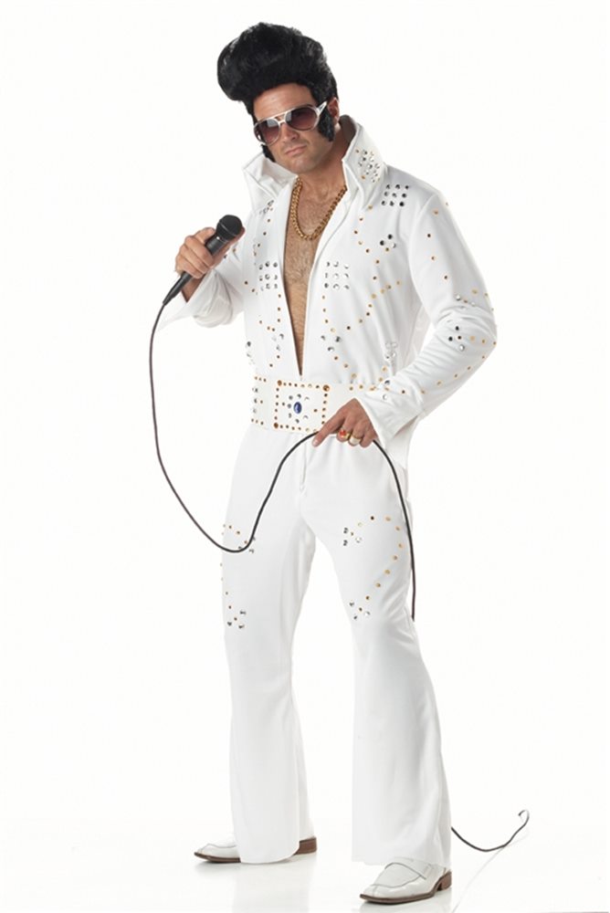 Picture of Rock Star Jeweled Elvis Adult Mens Costume