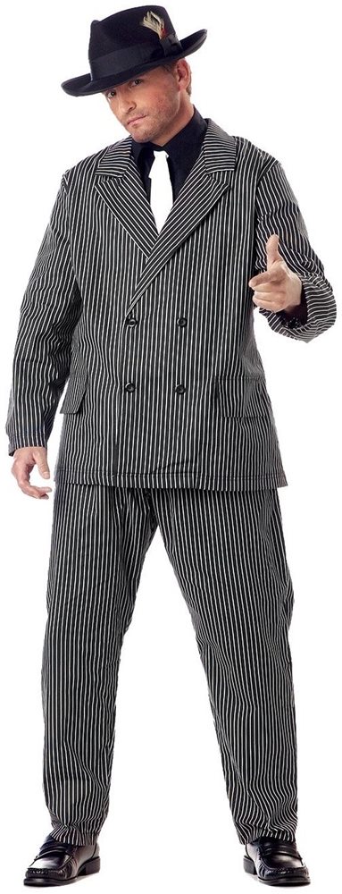 Picture of Roarin 20's Gangster Adult Mens Plus Size Costume