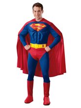 Picture of Muscle Chest Superman Deluxe Adult Mens Costume