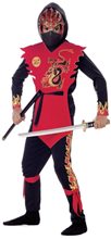 Picture of Ninja of the Black Dragon Child Costume