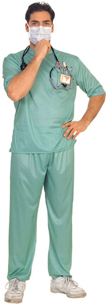Picture of Emergency Room Male Surgeon Adult Mens Costume