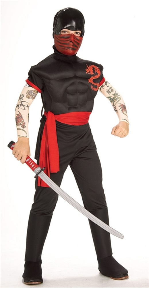 Picture of Ninja Warrior Child Costume
