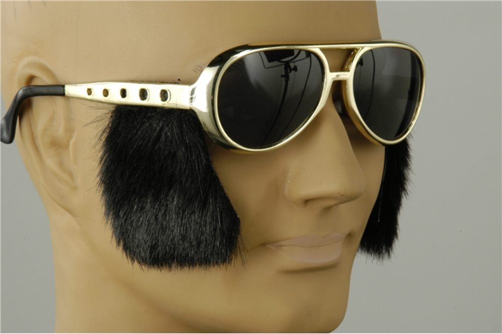 Picture of Elvis Rocker Glasses with Sideburns