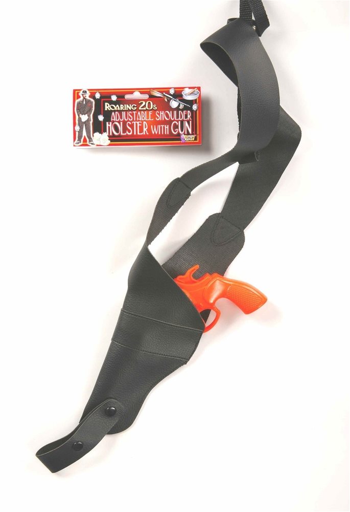 Picture of Orange Gun with Adjustable Shoulder Holster