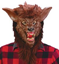 Picture of Brown Werewolf Adult Mask