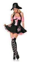 Picture of Treasure Hunt Pirate Adult Womens Costume