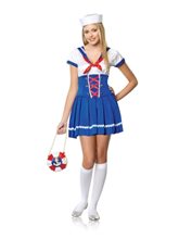 Picture of First Mate Sailor 2pc Costume