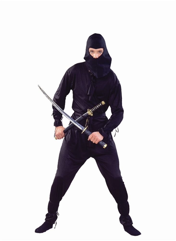 Picture of Ninja Black Adult Costume