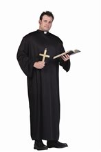 Picture of Priest Adult Mens Plus Size Costume