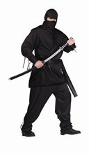 Picture of Ninja Adult Mens Plus Size Costume