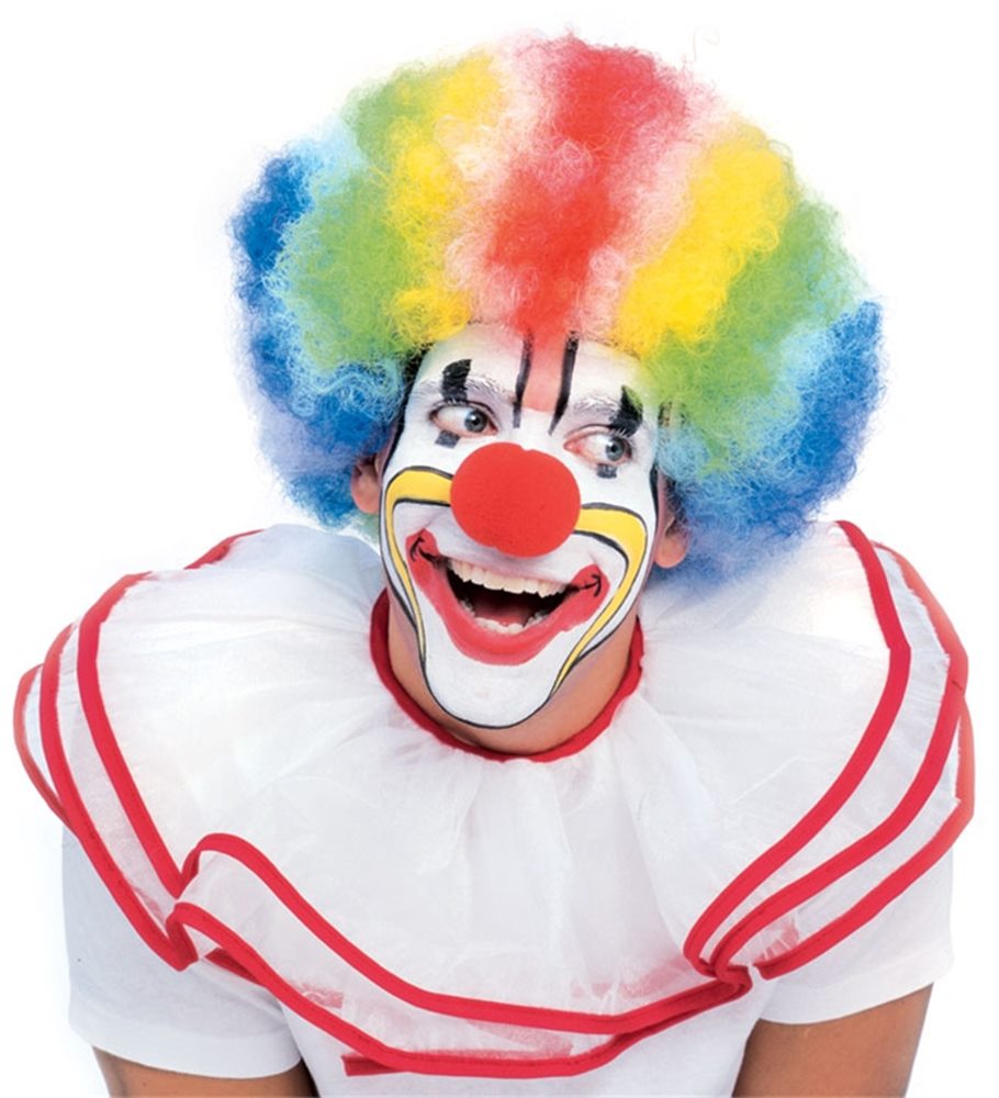 Picture of Multi Color Deluxe Clown Wig