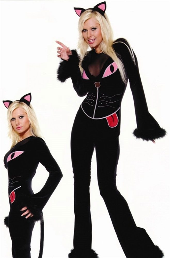 Picture of Catty Eye Jumpsuit Costume