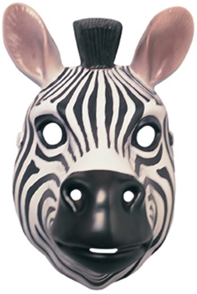 Picture of Zebra Plastic Mask