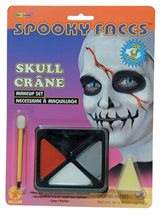 Picture of Spooky Faces Skull Makeup