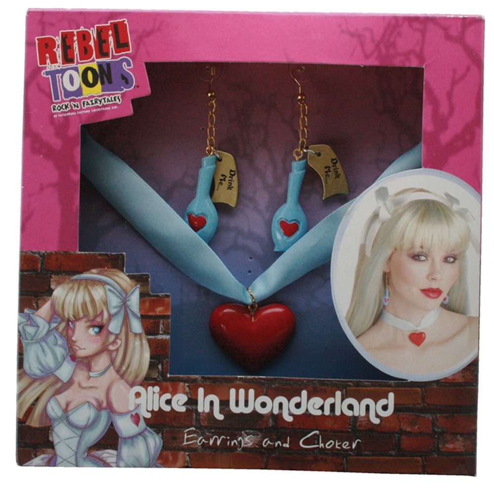 Picture of Alice in Wonderland Jewelry Set