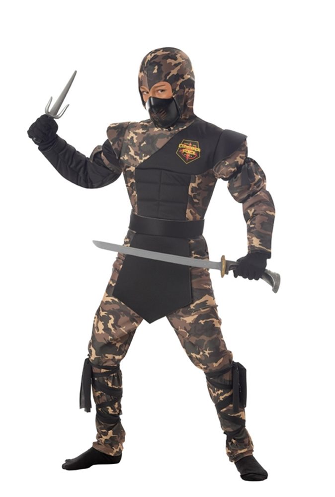 Picture of Camouflage Special Ops Ninja Child Costume