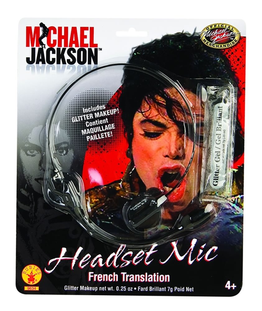 Picture of Michael Jackson Headset Mic