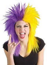 Picture of Purple And Yellow Wig
