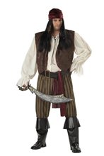 Picture of Rogue Pirate Plus Size Adult Mens Costume