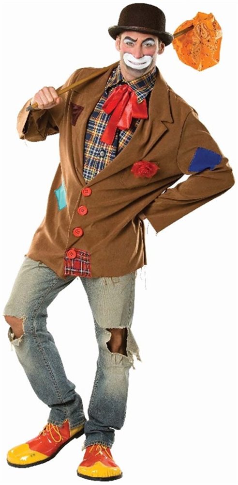 Picture of Harry the Hobo Clown Adult Mens Costume