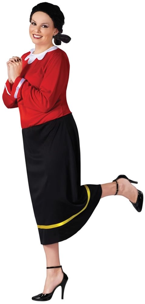 Picture of Popeye Olive Oyl Plus Size Adult Womens Costume