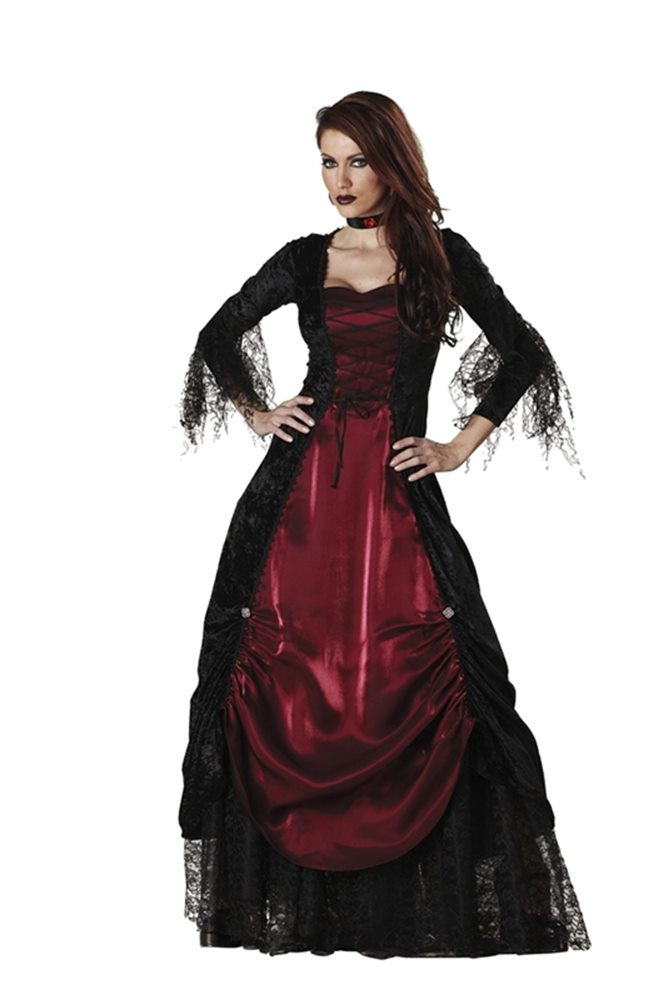 Picture of Gothic Vampira Adult Womens Costume