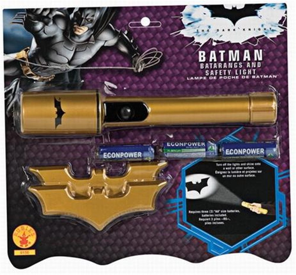 Picture of Batman Flashlight and Batarangs Set