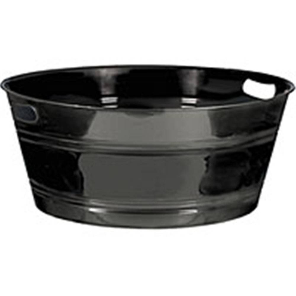 Picture of 20in Black Plastic Tub
