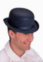 Picture of Black Derby Adult Hat