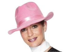 Picture of Deluxe Pink Gangster Adult Hat