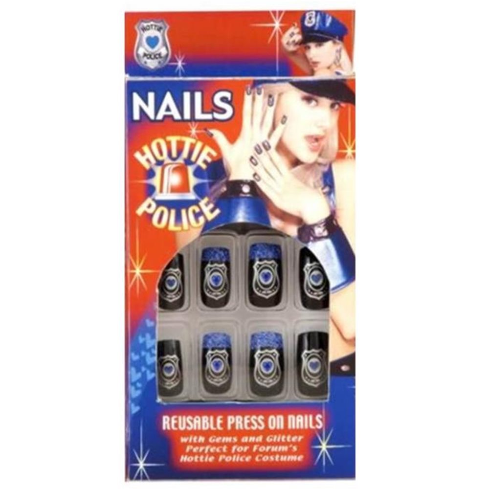 Picture of Hottie Police Nails