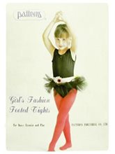 Picture of Deluxe Footed Tights Black Child