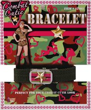Picture of Deluxe Combat Cutie Dog Tag Bracelet