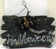 Picture of Spider Halloween Sign