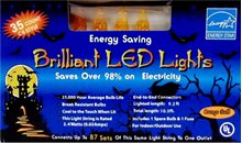 Picture of Energy Saving Brilliant LED Orange Lights