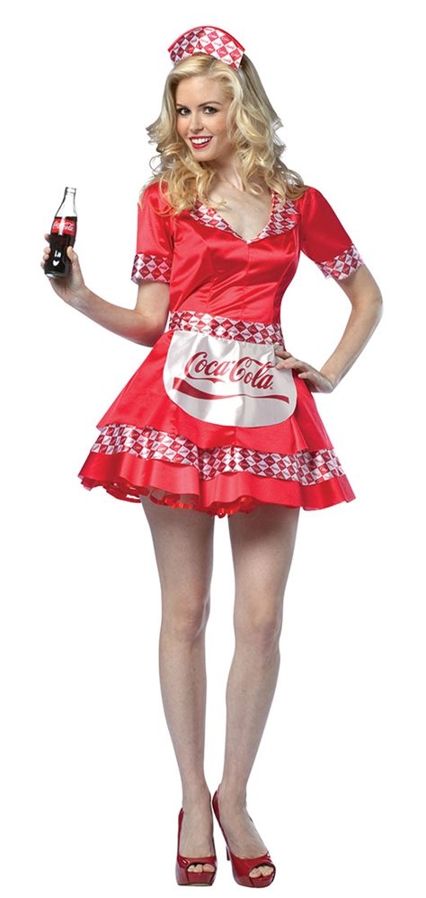 Picture of Coke Soda Girl Adult Women Sexy Costume