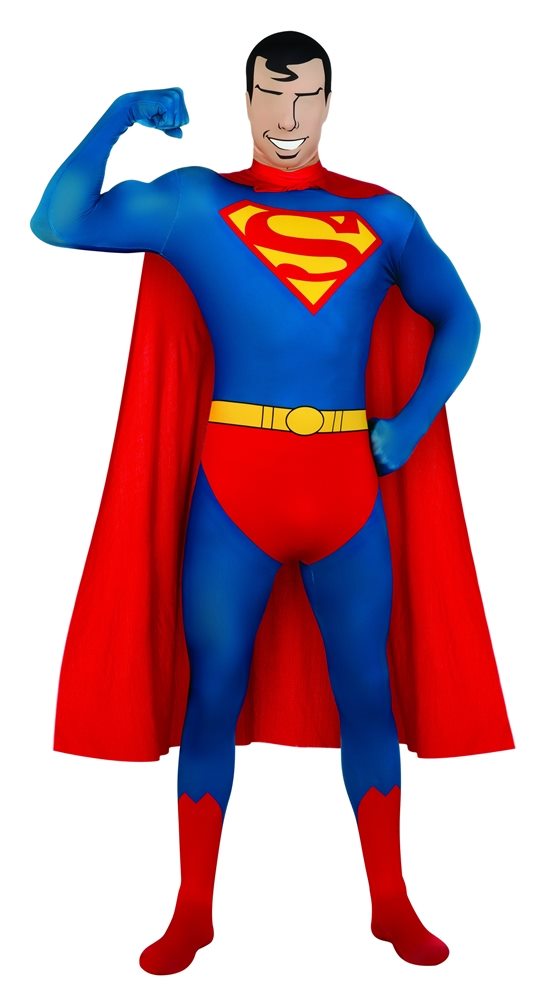 Picture of Superman 2nd Skin Adult Mens Costume