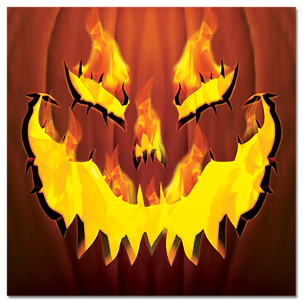 Picture of Fiery Pumpkin Lunch Napkins