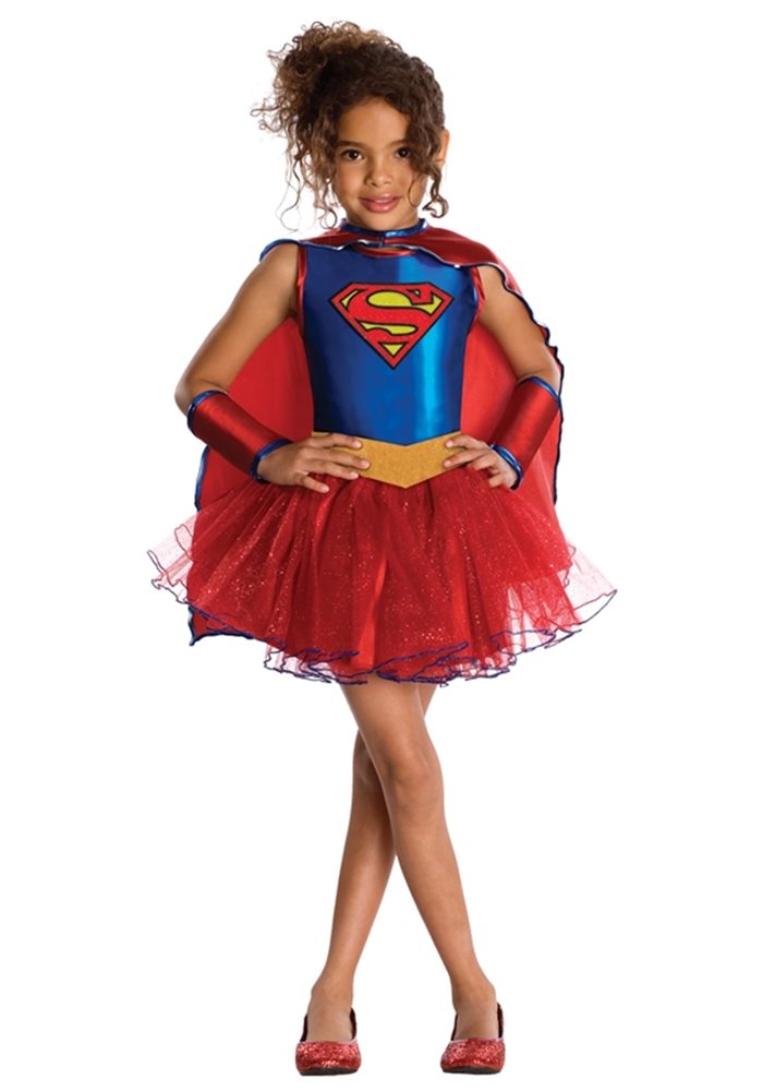 Picture of Supergirl Tutu Dress Child Costume