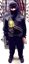 Picture of Black Ninja Avengers Child's Pajama Costume