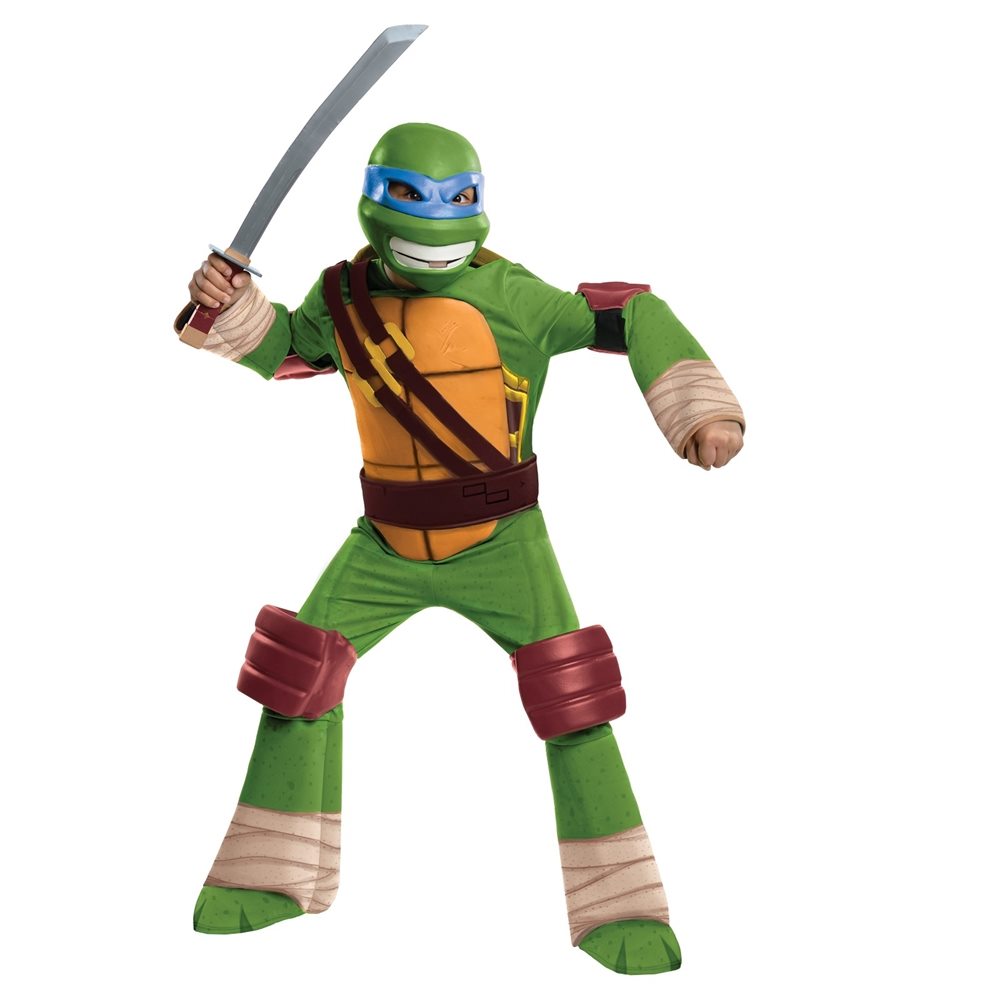 Picture of Teenage Mutant Ninja Turtles Deluxe Leonardo Child Costume