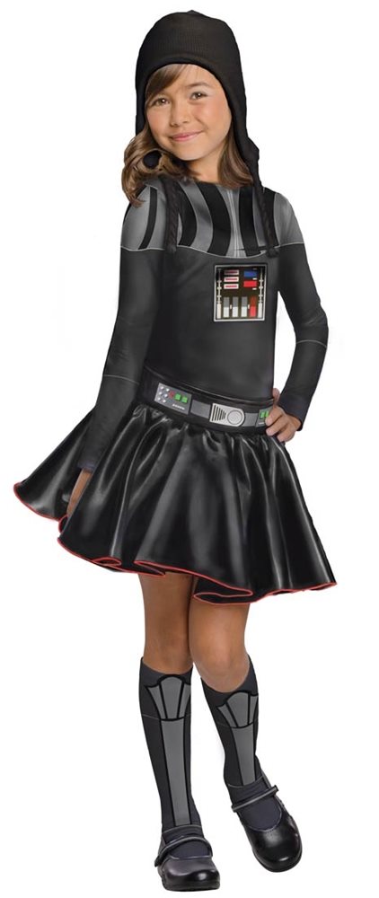 Picture of Star Wars Darth Vader Girls Costume
